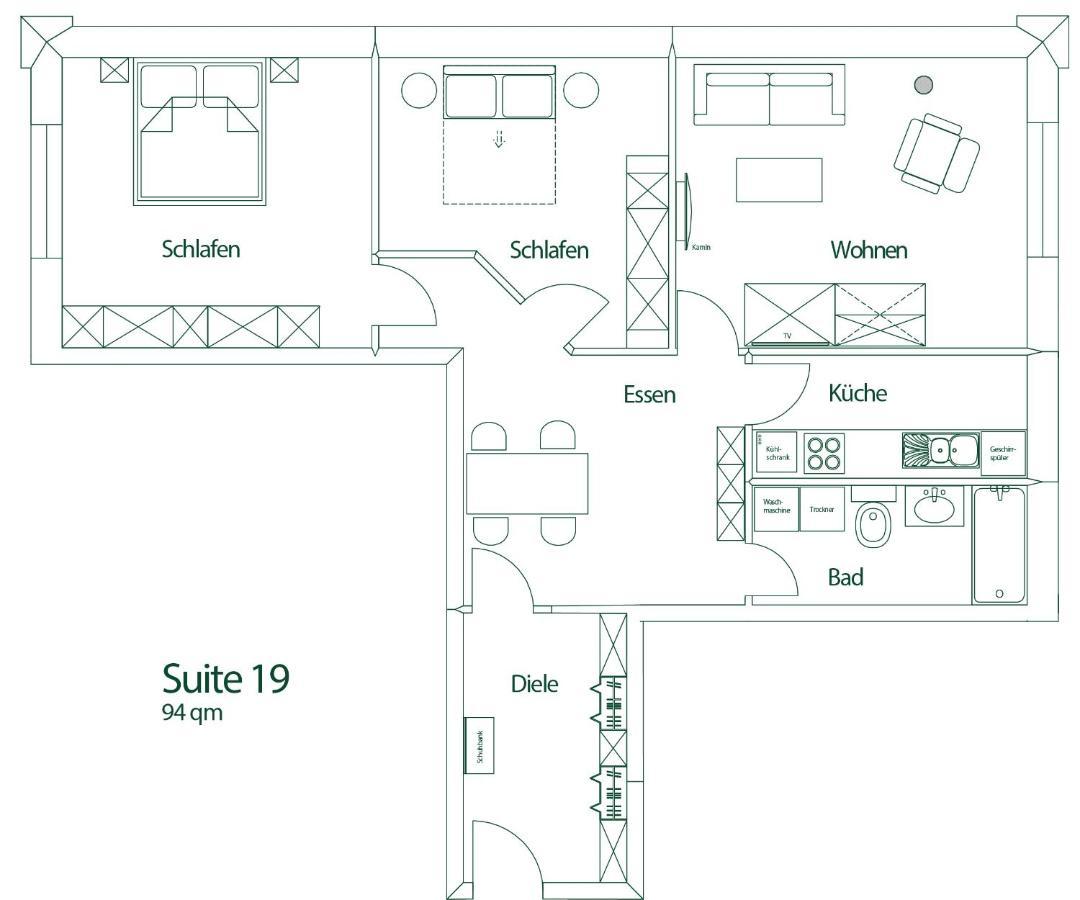 סבניץ Brauhaus Suite 19 מראה חיצוני תמונה